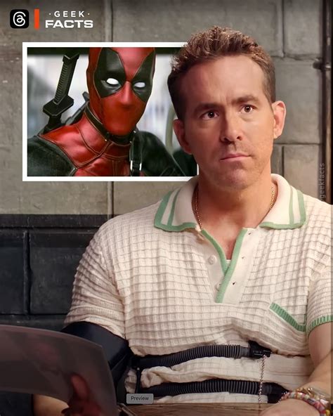 ryan reynolds leaked|Ryan Reynolds admits he may have helped leak Deadpool test。